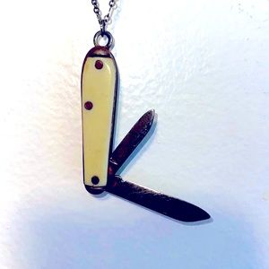 Ivory Switchblade Necklace